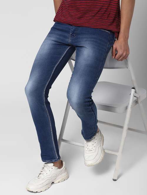 mens slim fit plain jeans - 17347492 -  Standard Image - 0