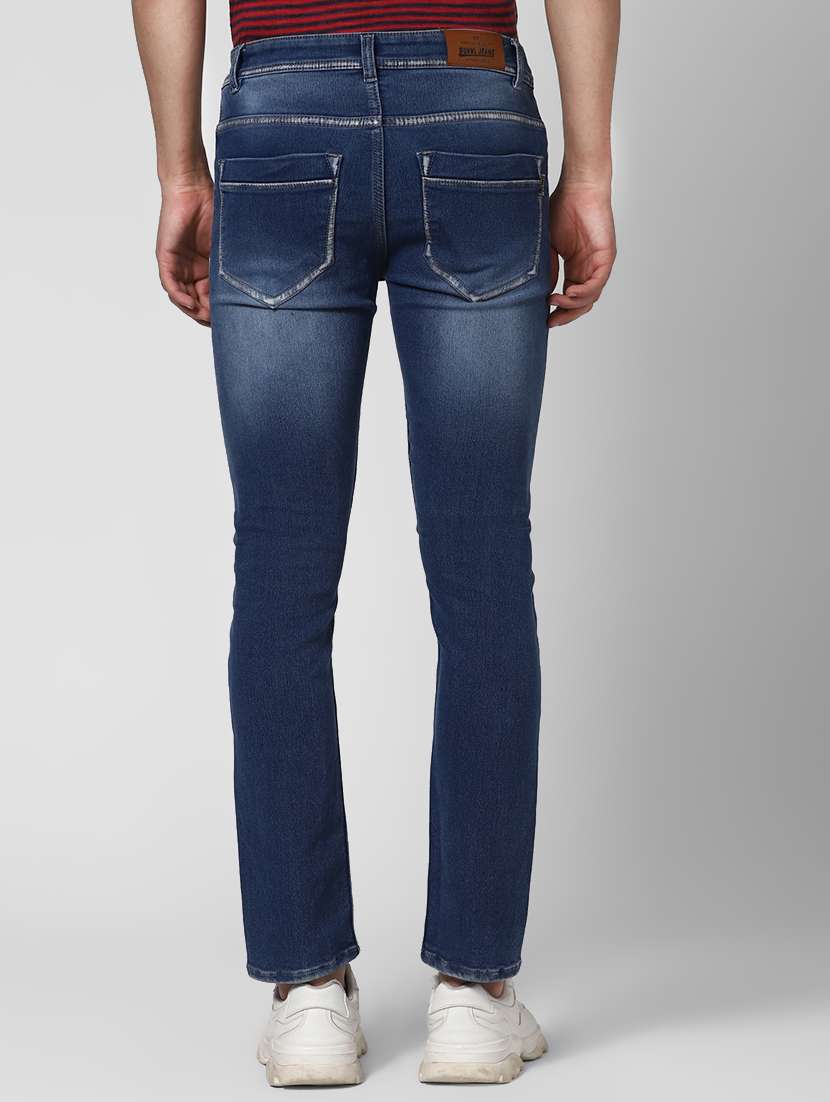 mens slim fit plain jeans - 17347492 -  Standard Image - 3