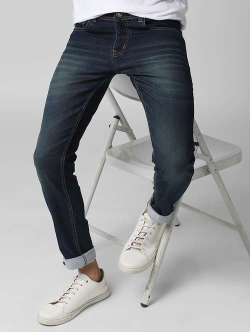 mens slim fit plain jeans - 17347496 -  Standard Image - 0