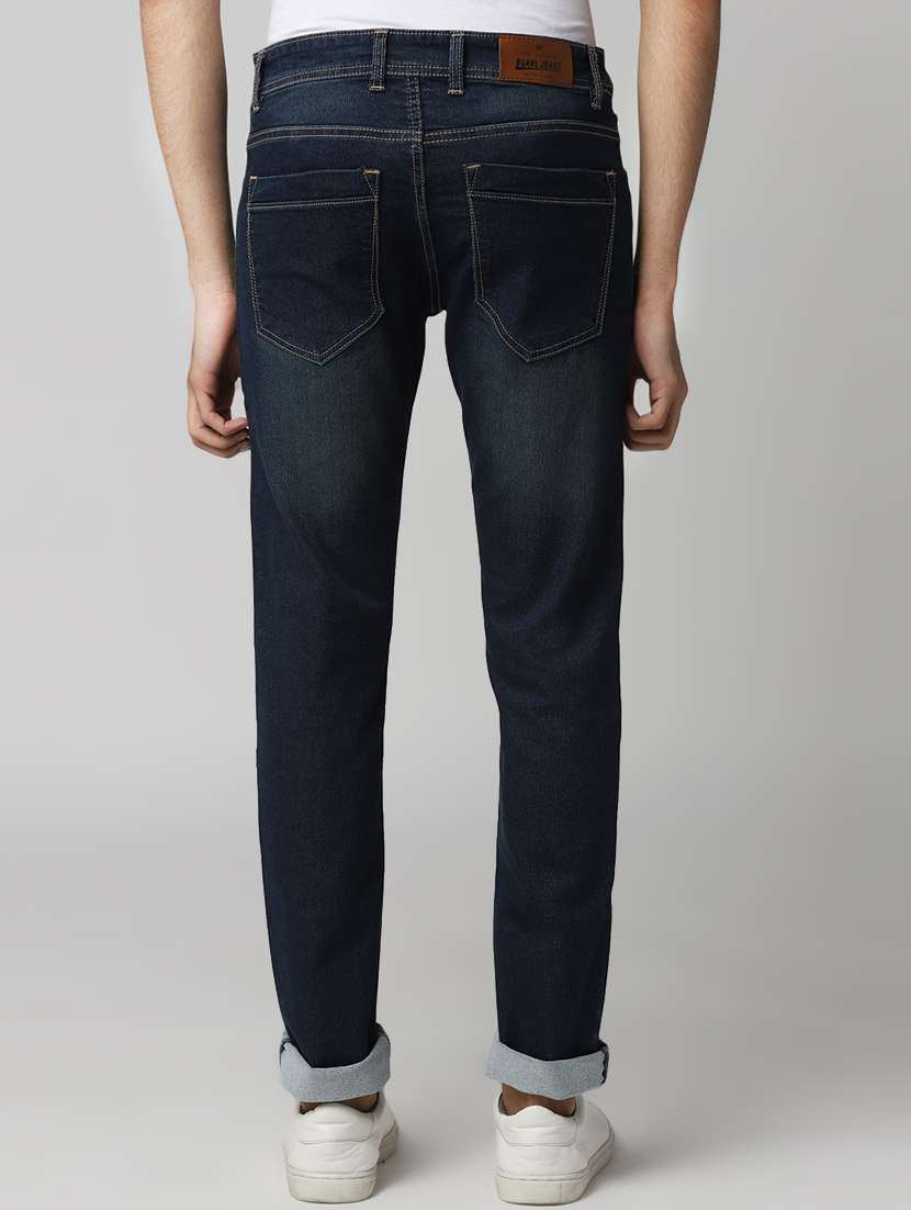 mens slim fit plain jeans - 17347496 -  Standard Image - 3