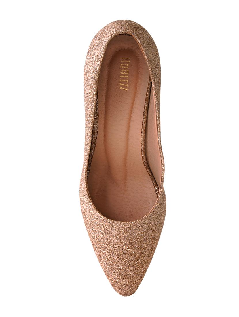 copper pu slip on pumps - 17347673 - Standard Image - 3