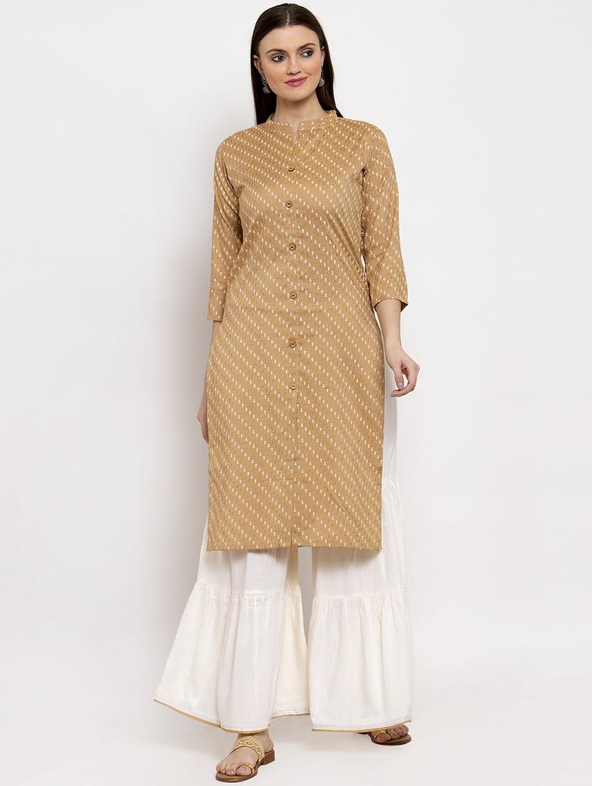 printed kurta sharara set - 17348119 - Zoom Image - 0