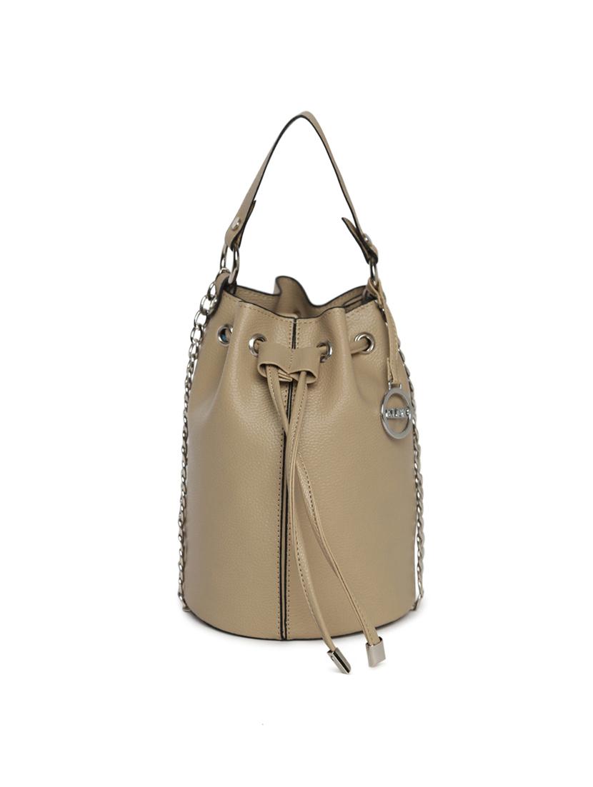 beige leatherette (pu) sling bag - 17348468 - Zoom Image - 0