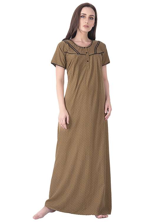 nightwear maxi gown  - 17348632 -  Zoom Image - 0