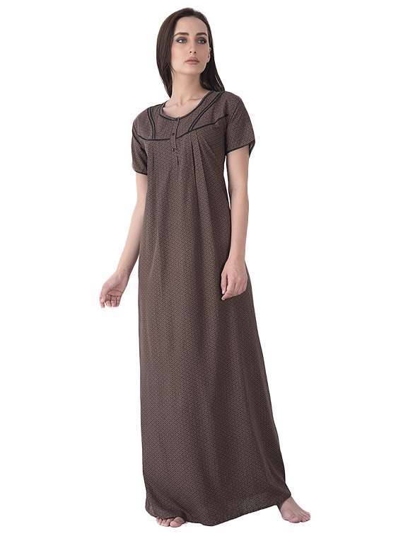 nightwear maxi gown - 17348634 - Zoom Image - 0
