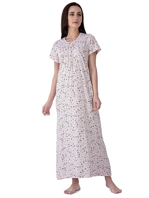 nightwear maxi gown  - 17348660 -  Standard Image - 0