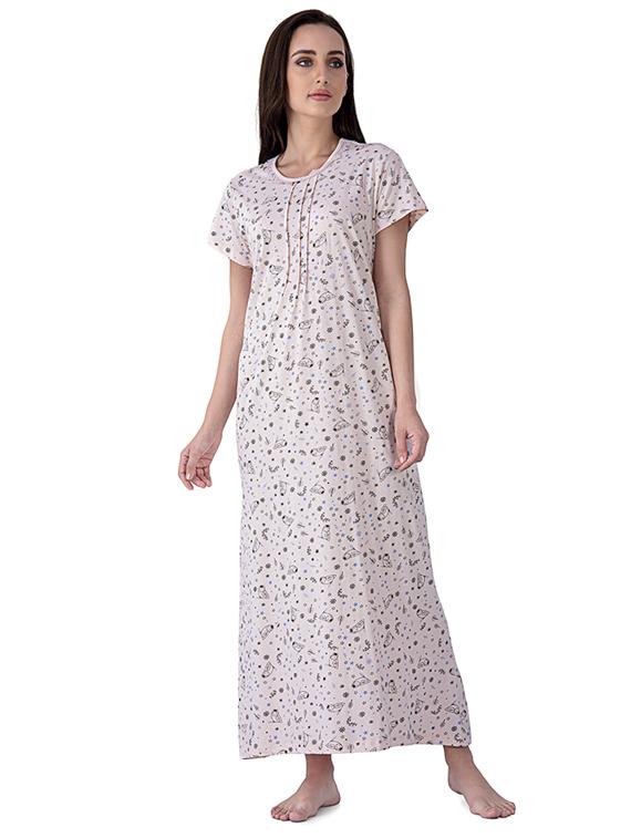 nightwear maxi gown  - 17348660 -  Zoom Image - 0