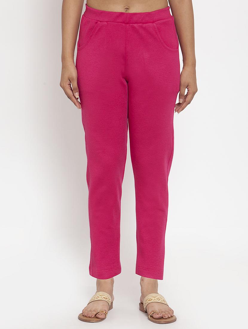 solid straight tapered pant - 17348801 - Zoom Image - 0