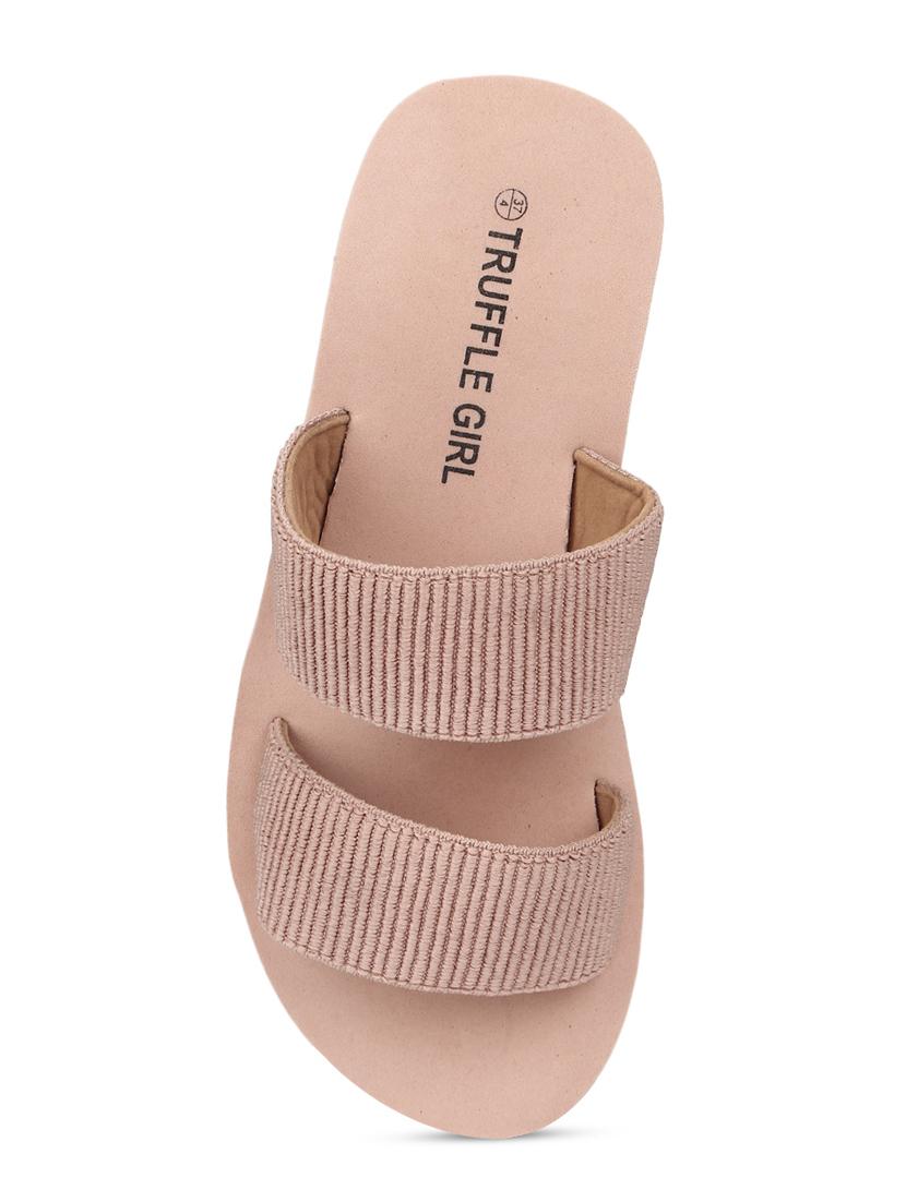 beige eva wedges with wide front straps - 17349000 - Standard Image - 3