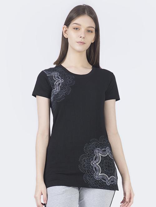 round neck printed tee  - 17351651 -  Standard Image - 0