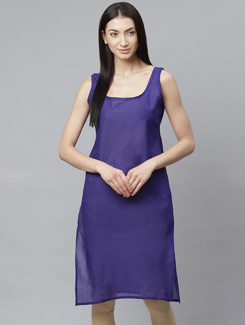 ada set of 2 royal blue & white camisole - 17352060 - Standard Image - 3