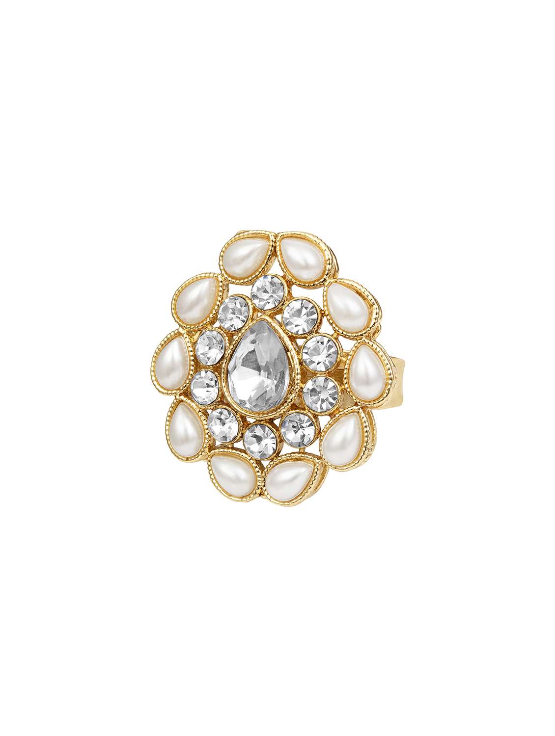 gold metal finger  ring