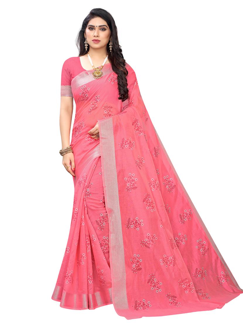 floral printed saree - 17354688 -  Zoom Image - 0