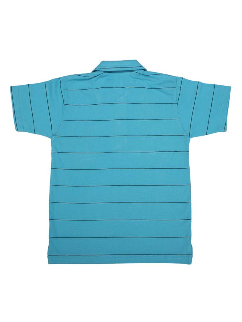 boys pack of 2 striped t-shirt  - 17356940 -  Standard Image - 5