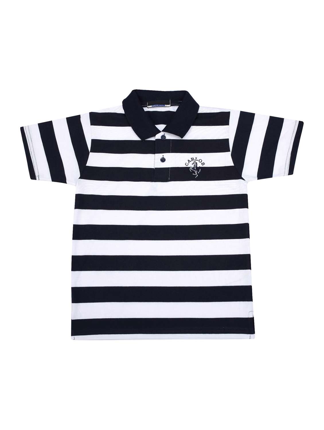 boys pack of 3 striped t-shirt  - 17356959 -  Standard Image - 5