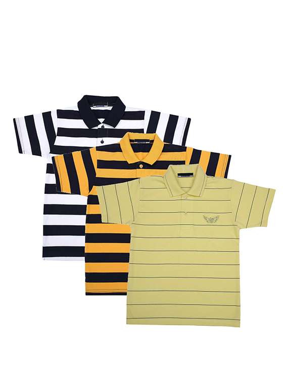 pack of 3 multi colored cotton t-shirt