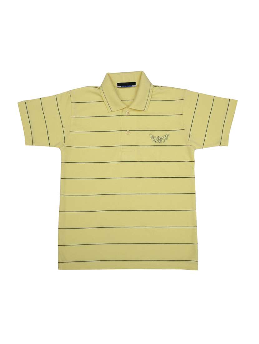 boys pack of 3 striped t-shirt  - 17357697 -  Standard Image - 5