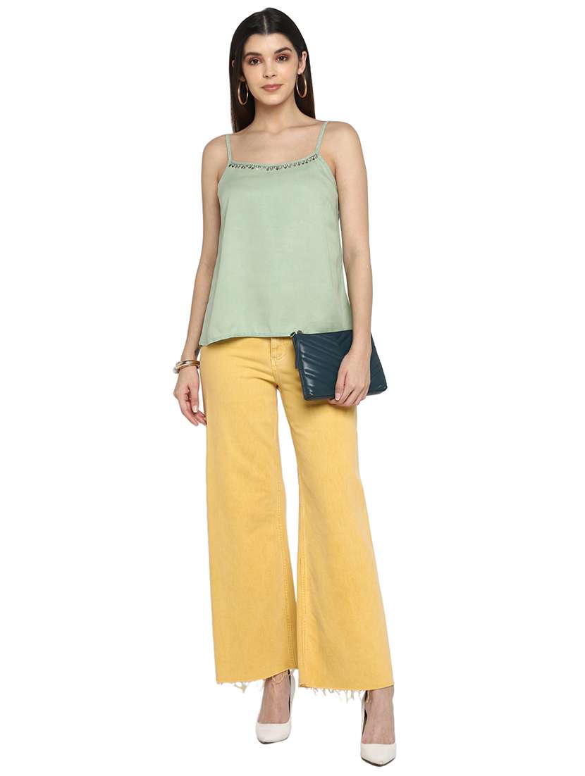 women's camisole shoulder strap top - 17358165 -  Standard Image - 3