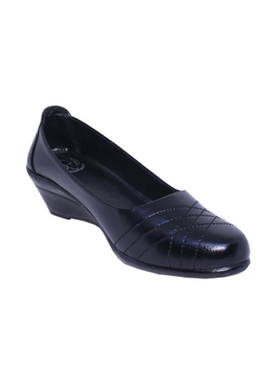 black slip on wedge - 17358730 -  Zoom Image - 0