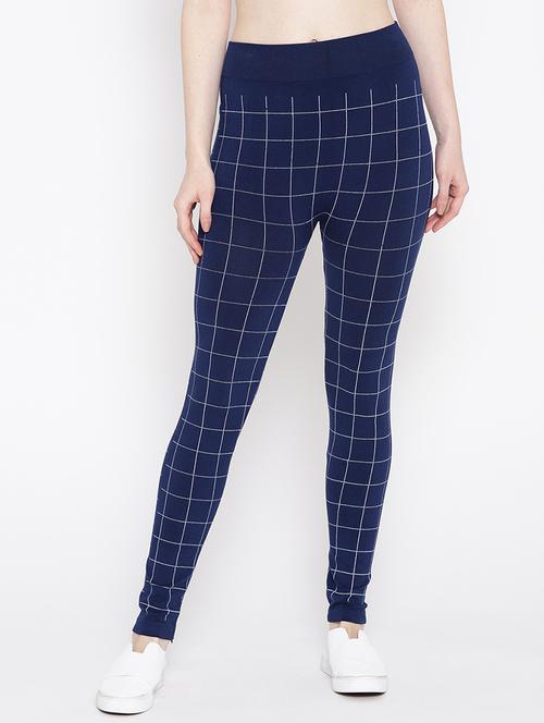 high rise checkered jegging  - 17359376 -  Standard Image - 0