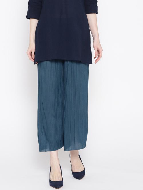 ankle length straight palazzo  - 17359386 -  Standard Image - 0