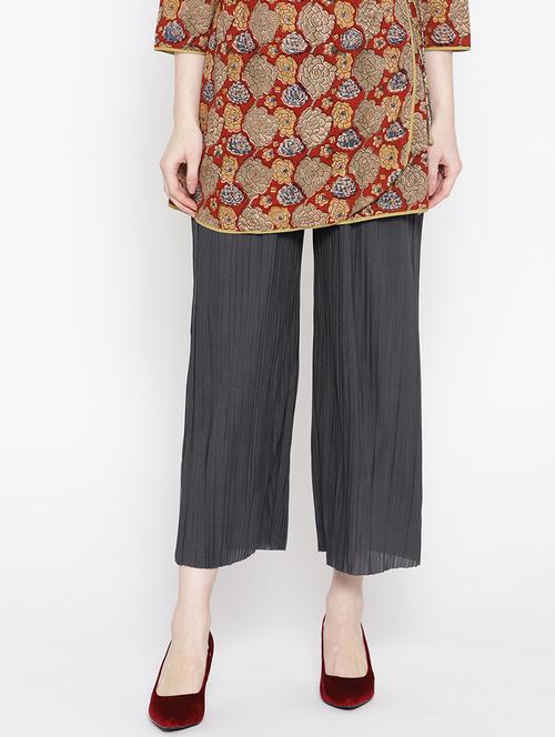 ankle length straight palazzo  - 17359390 -  Standard Image - 0
