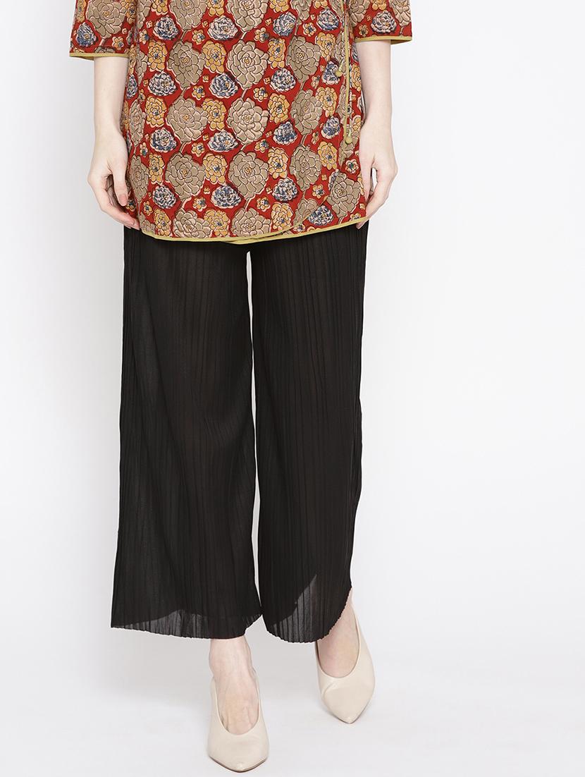 ankle length straight palazzo  - 17359391 -  Zoom Image - 0
