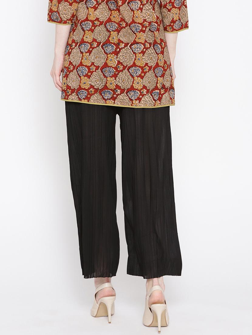 ankle length straight palazzo - 17359391 - Standard Image - 3