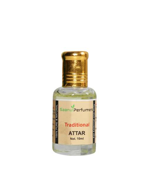 saanvi perfumers traditional roll on attar | itra | scent | fragrance oil | for men & women 100% alcohol-free (10ml) - 17360051 -  Standard Image - 0