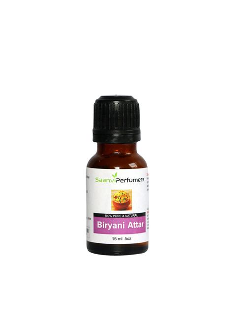 saanvi perfumers biryani  attar - for used in cooking especially in biryani, pulao, kuska & other rice dishes  (15ml) - 17360503 -  Standard Image - 0