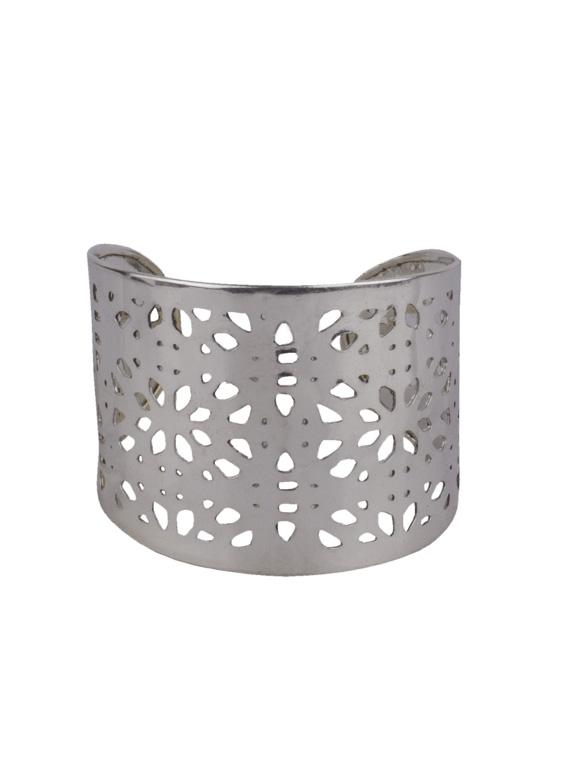 silver plated cuffs bracelet - 17363864 -  Zoom Image - 0