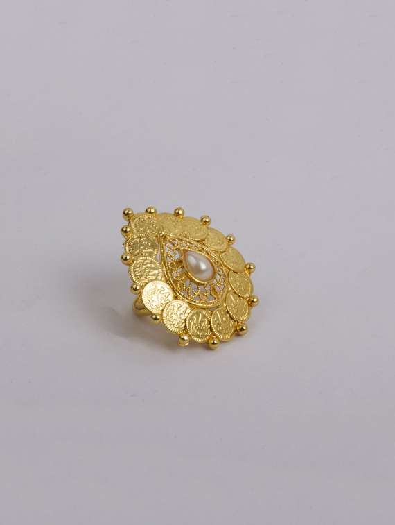 gold plated finger  ring