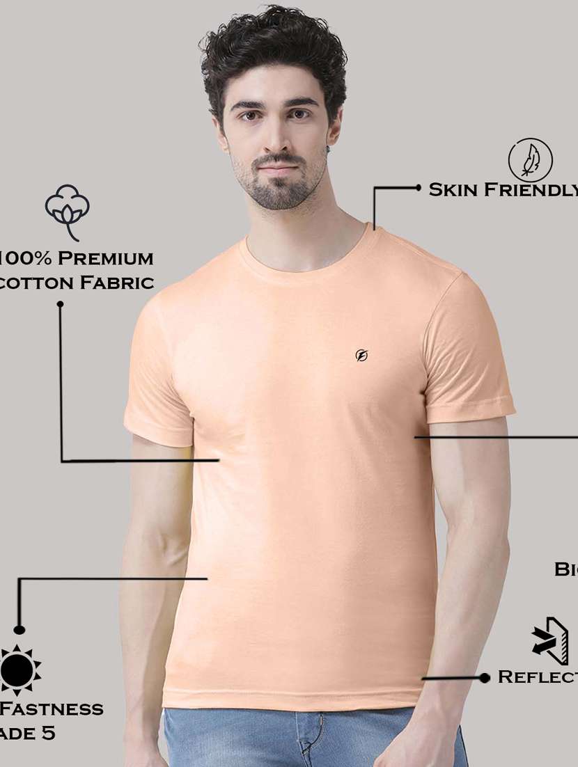 pink solid t-shirt - 17367353 -  Standard Image - 3