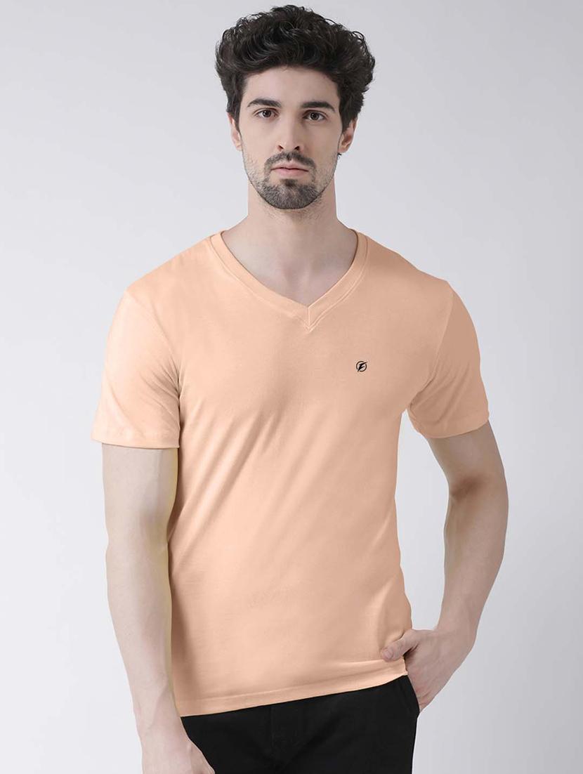 pink solid t-shirt - 17367355 - Zoom Image - 0
