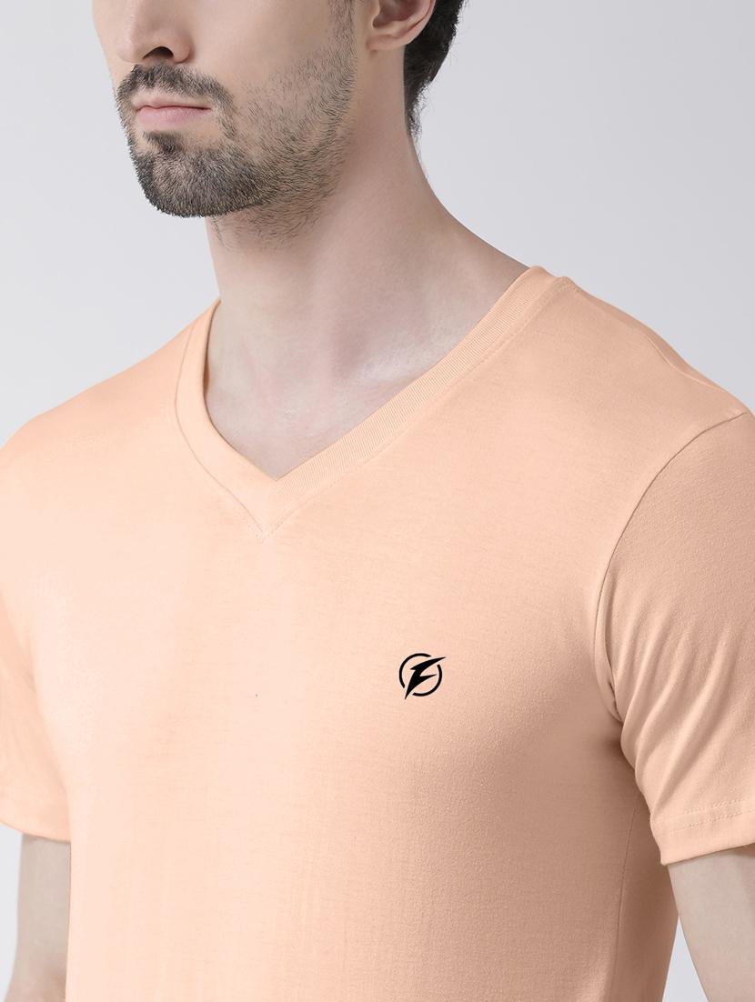 pink solid t-shirt - 17367355 - Standard Image - 5