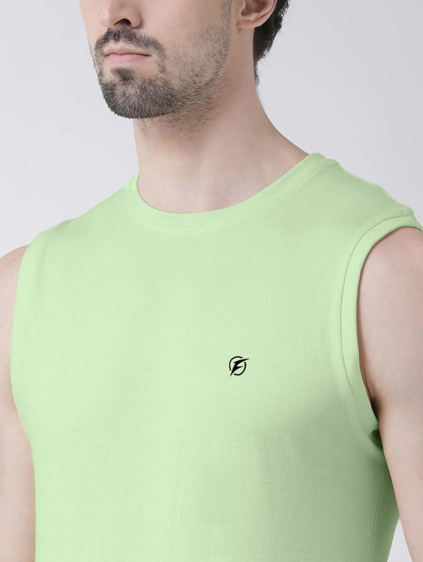 olive green solid t-shirt - 17367415 - Standard Image - 5