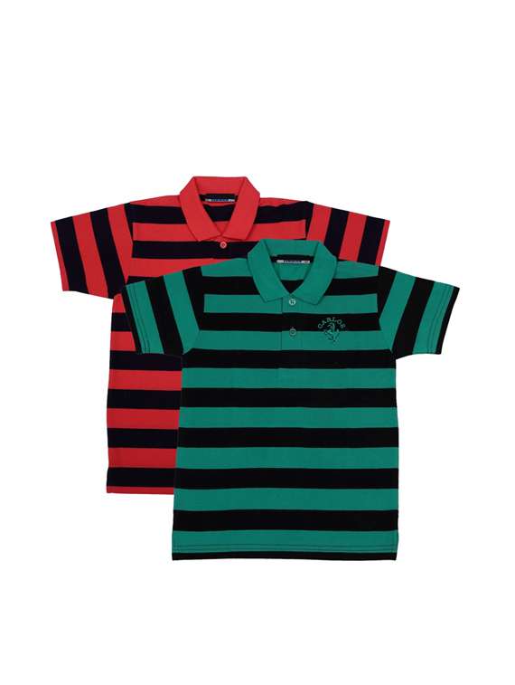 pack of 2 multi colored cotton t-shirt