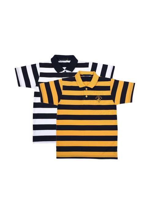 pack of 2 multi colored cotton t-shirt - 17368769 -  Standard Image - 0