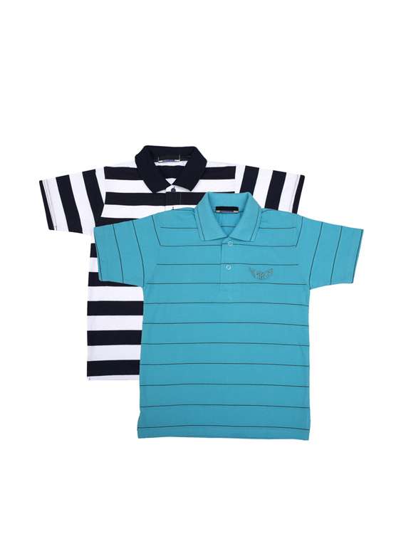 pack of 2 multi colored cotton t-shirt