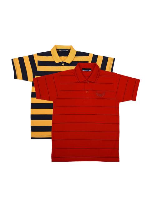 pack of 2 multi colored cotton t-shirt - 17368791 - Standard Image - 0