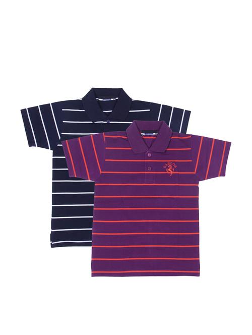 pack of 2 multi colored cotton t-shirt - 17368917 - Standard Image - 0
