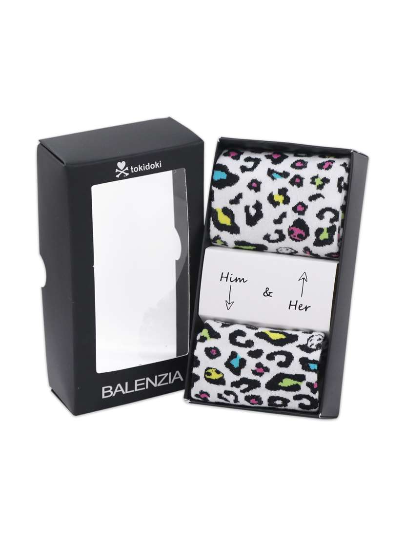 women pack of 2 printed socks - 17368991 -  Standard Image - 3