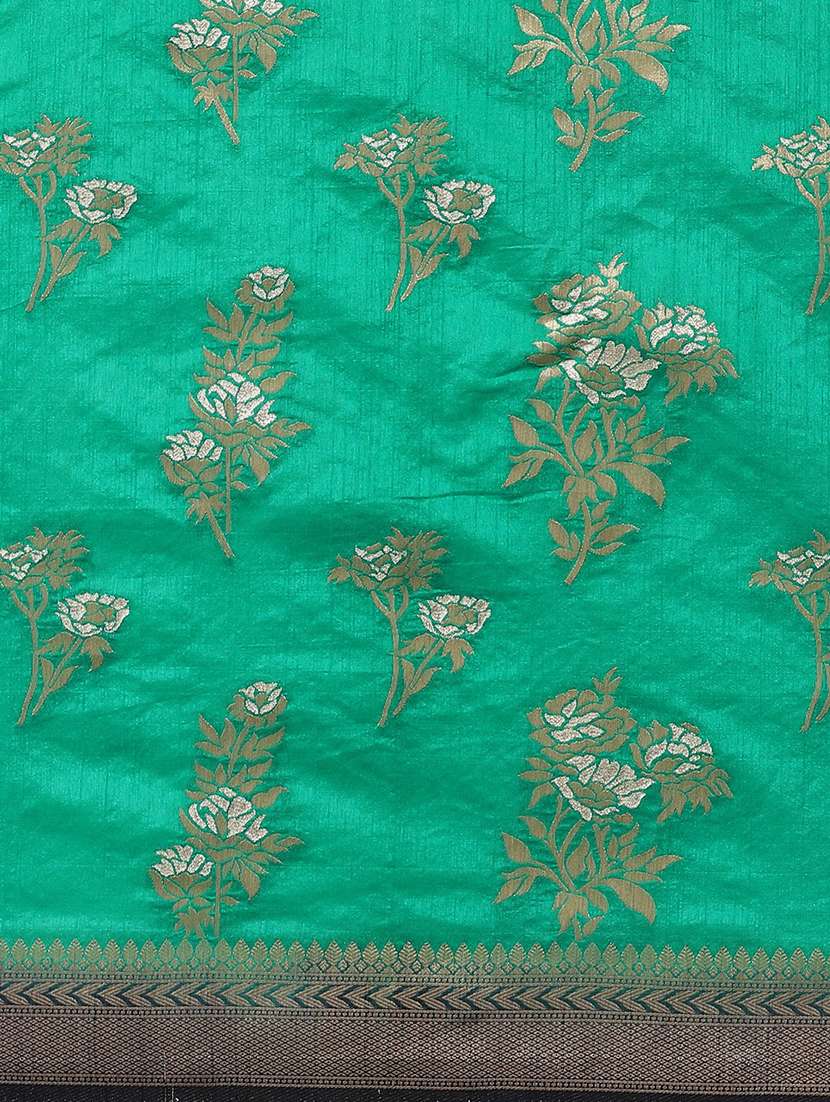 women's banarasi saree - 17369421 - Standard Image - 3