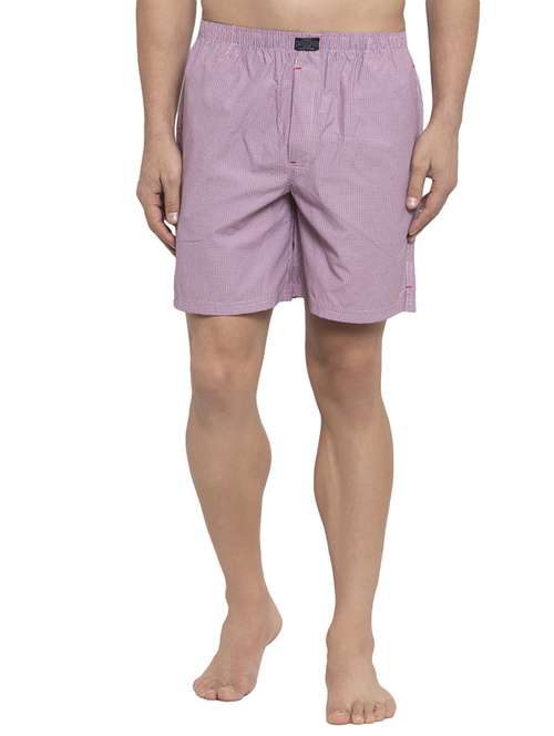 red checkered boxer - 17369460 - Standard Image - 0