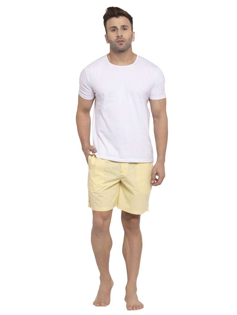 yellow checkered boxer - 17369464 -  Standard Image - 3