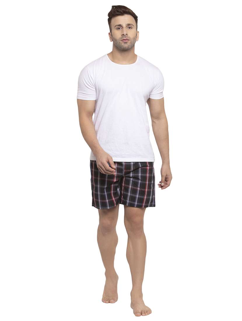 black checkered boxer - 17369469 - Standard Image - 3