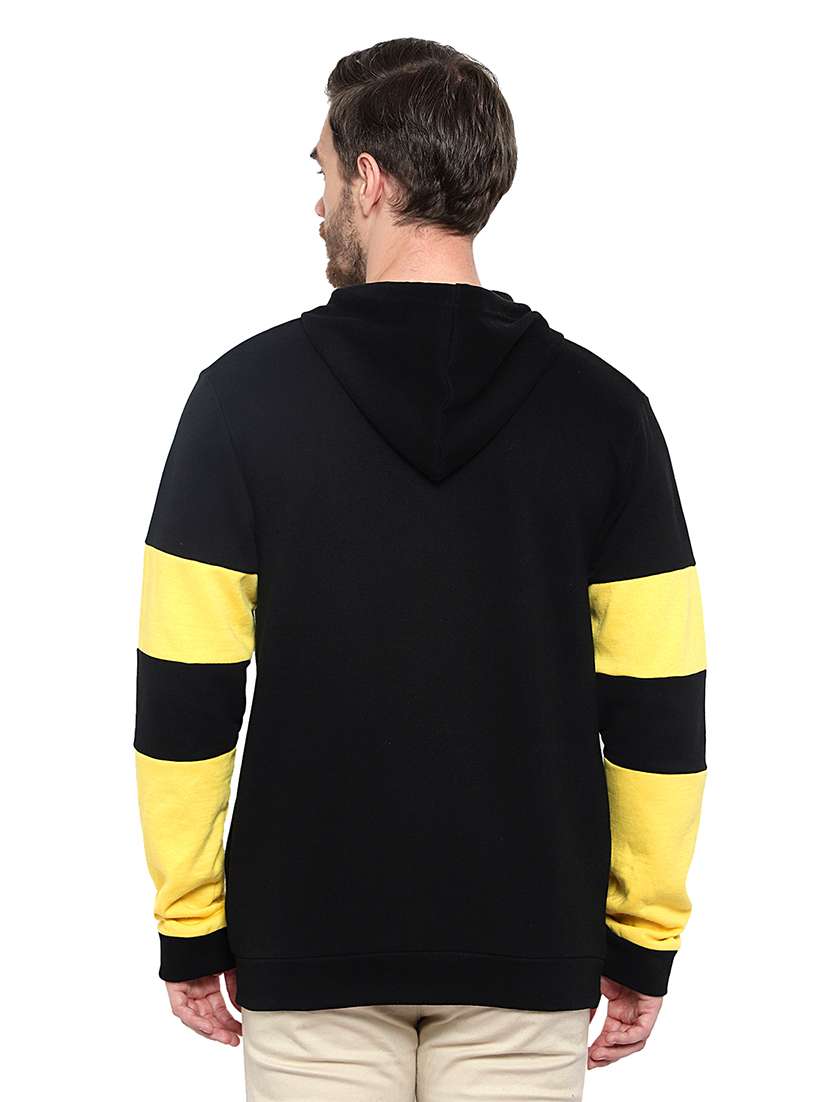 mens color block sweatshirt - 17370155 -  Standard Image - 3
