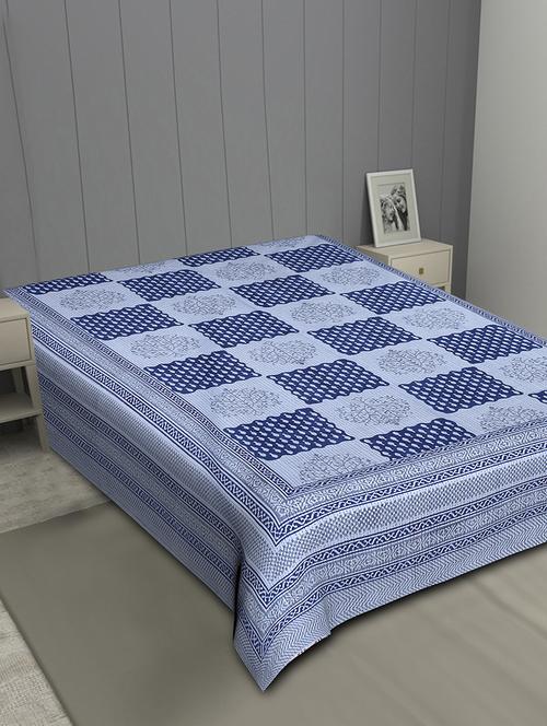 cotton single bedsheet - 17371261 -  Standard Image - 0