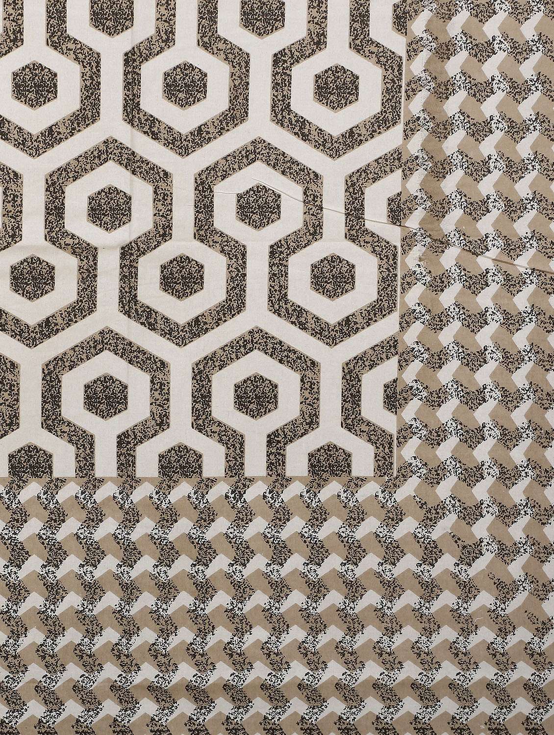  cotton jaipuri print super king size bedsheet with 2 pillow covers - 17372481 -  Standard Image - 3