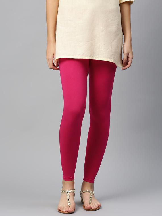 ankle length solid legging - 17372997 - Zoom Image - 0